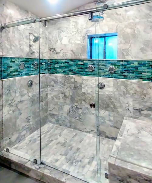 Service Box Sliding Shower Doors