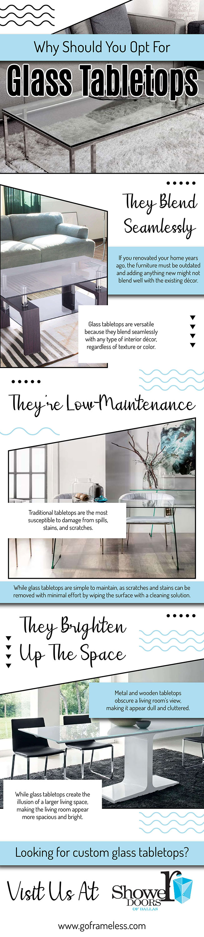 Why Should You Opt for Glass Tabletops