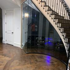 Custom Spiral Wine Room